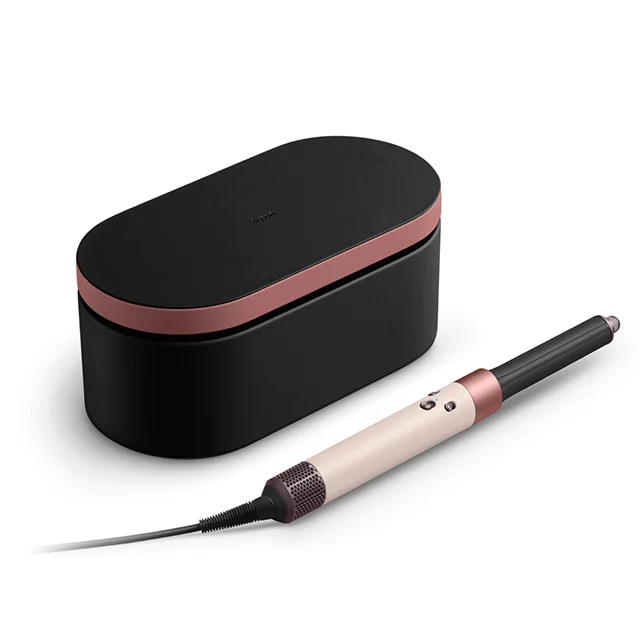 The Dyson Airwrap in Ceramic pink and rose gold with case