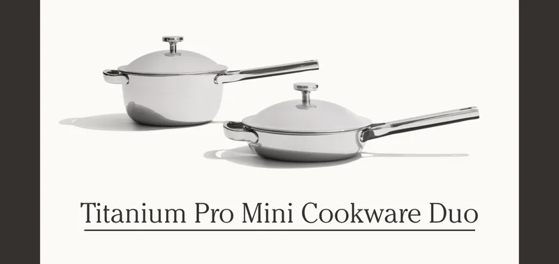 Titanium Pro Mini Cookware Duo