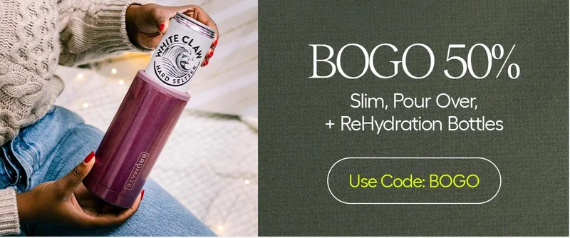 discount code 50% - Slim, Pour Over, + ReHydration Bottles - Use Code: discount code