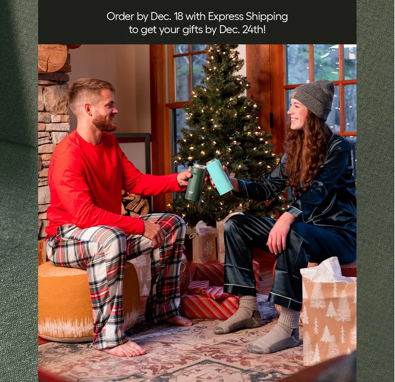 Order by Dec. 18th with Express Shipping for delivery by Dec. 24th!