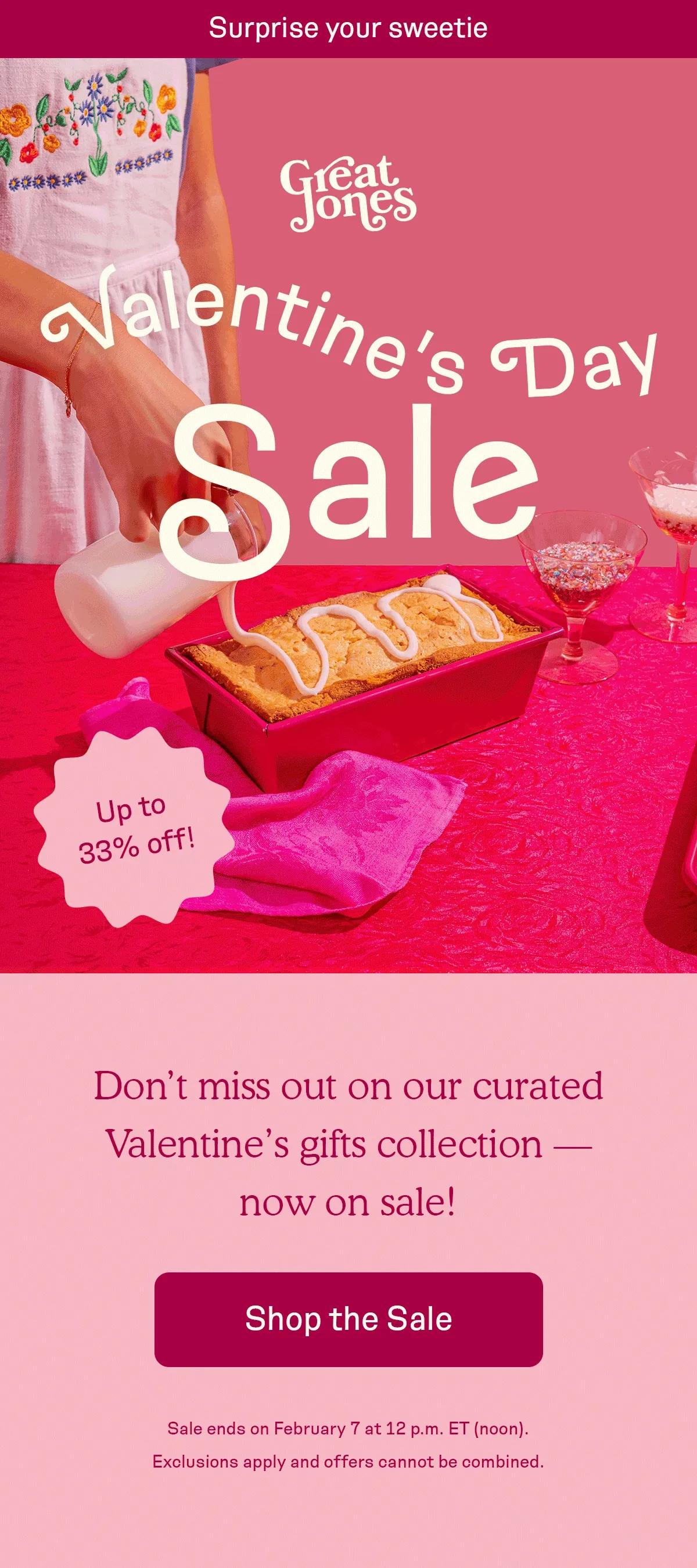 Shop Valentine's Day Sale