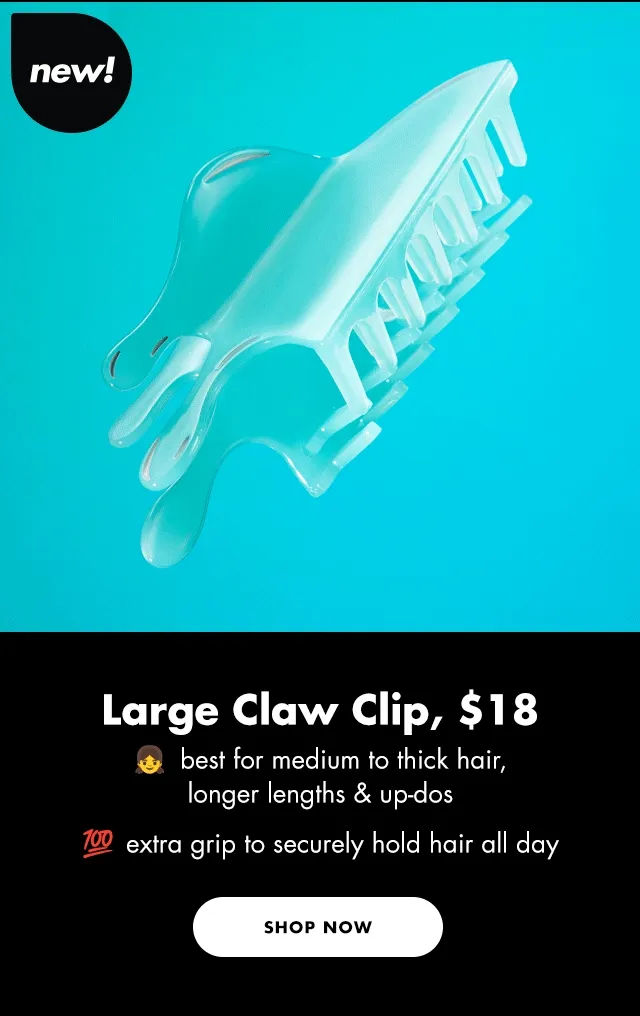 large claw clip