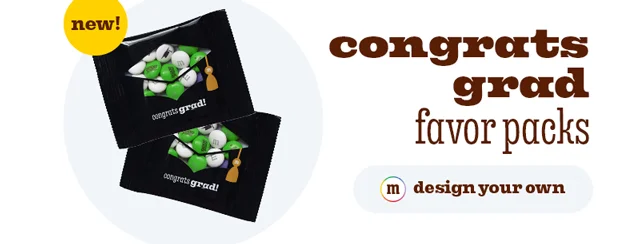 CONGRATS GRAD FAVOR PACKS