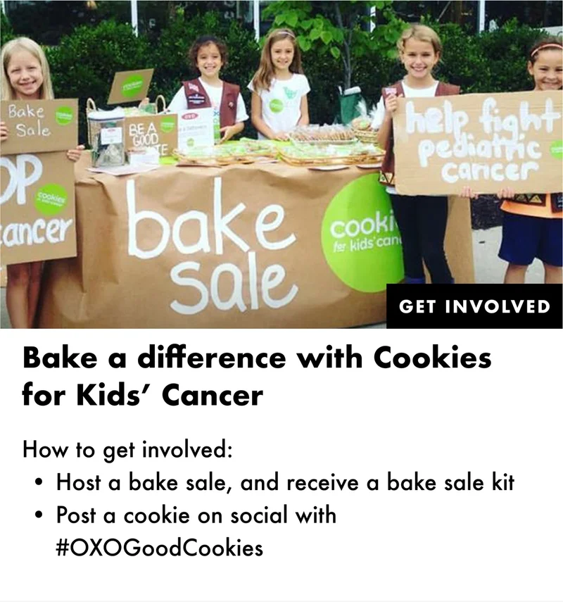 Bake a difference with Cookies for Kids' Cancer