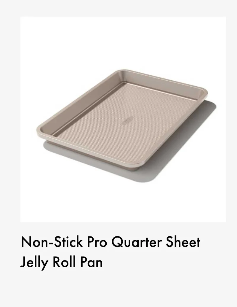 Non-Stick Pro Quarter Sheet Jelly Pan Roll