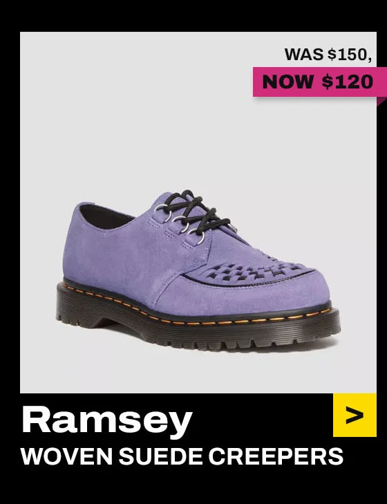Ramsey Woven Suede Creepers
