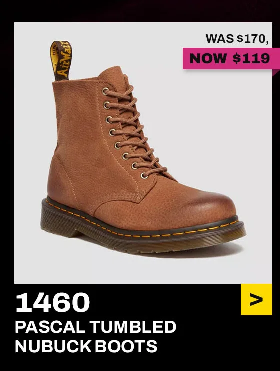 1460 Pascal Tumbled Nubuck Boots