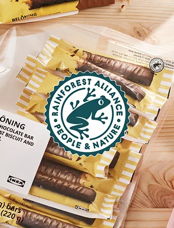 Rainforest Alliance certified