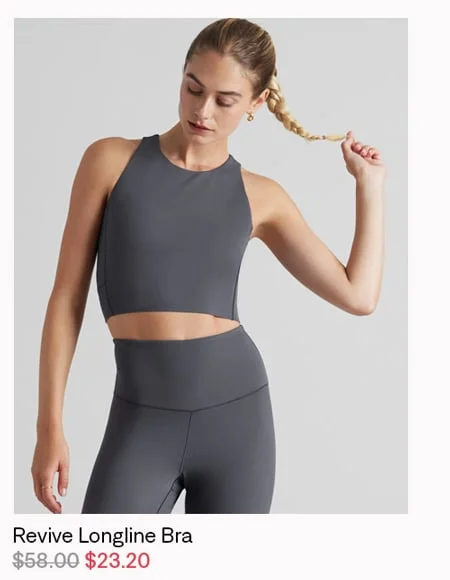 Revive Longline Bra