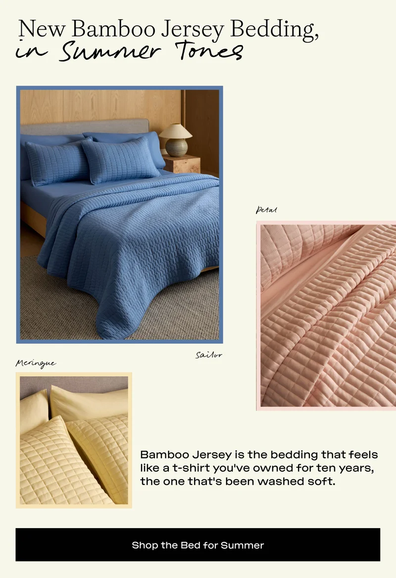 SHOP THE BED FOR SUMMER - BAMBOO HERSEY