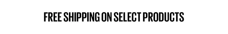 Free Shipping On Select Products
