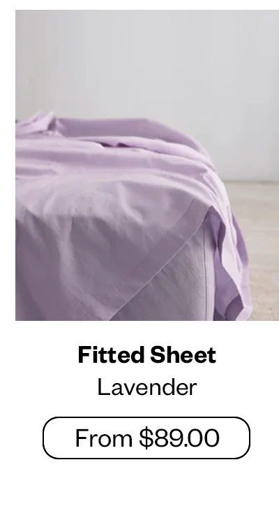 Fitted Sheet - Lavender