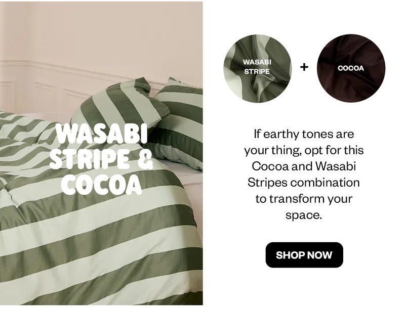 Wasabi Stripes & Cocoa