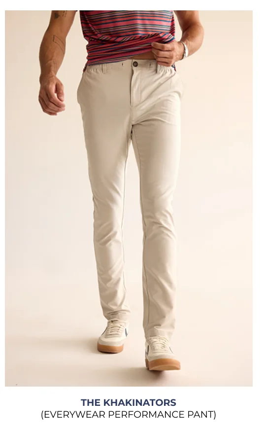 Everywear Performance Pant: The Khakinators