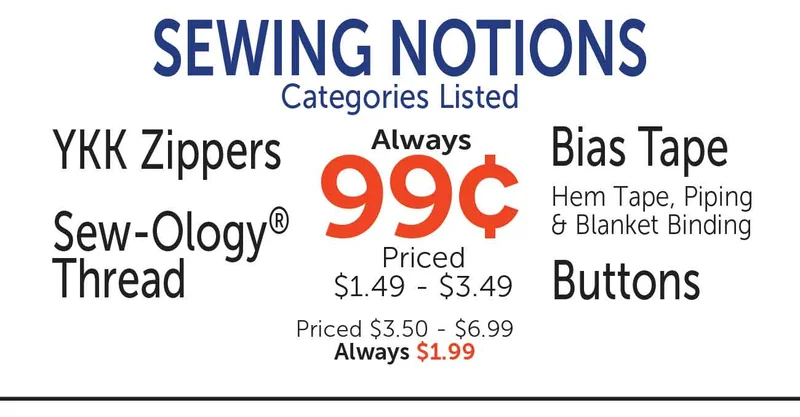 Sewing Notions