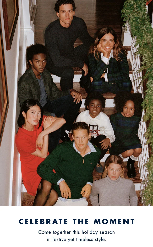 Celebrate the moment                                            come together this holiday season in festive yet timeless style.