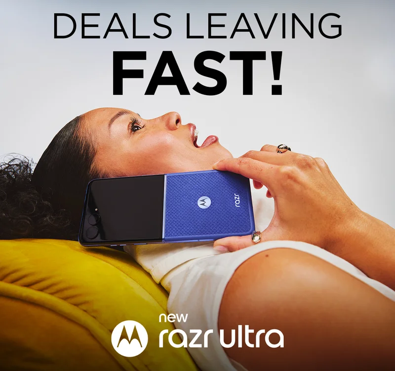 Deals Leaving Fast! New motorola razr ultra
