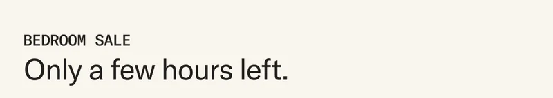 Only a few hours left.