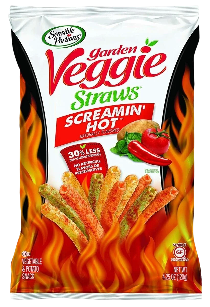 Image of Sensible Screamin' Hot Veggie Straws