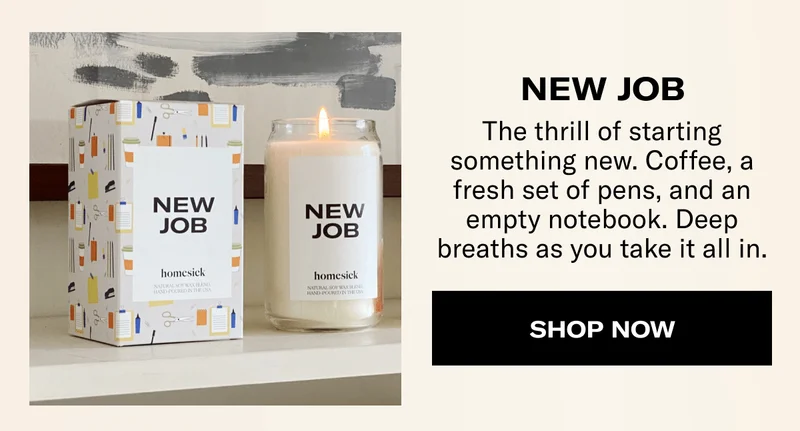 NEW JOB | The thrill of starting something new. Coffee, a fresh set of pens, and an empty notebook. Deep breaths as you take it all in. | SHOP NOW