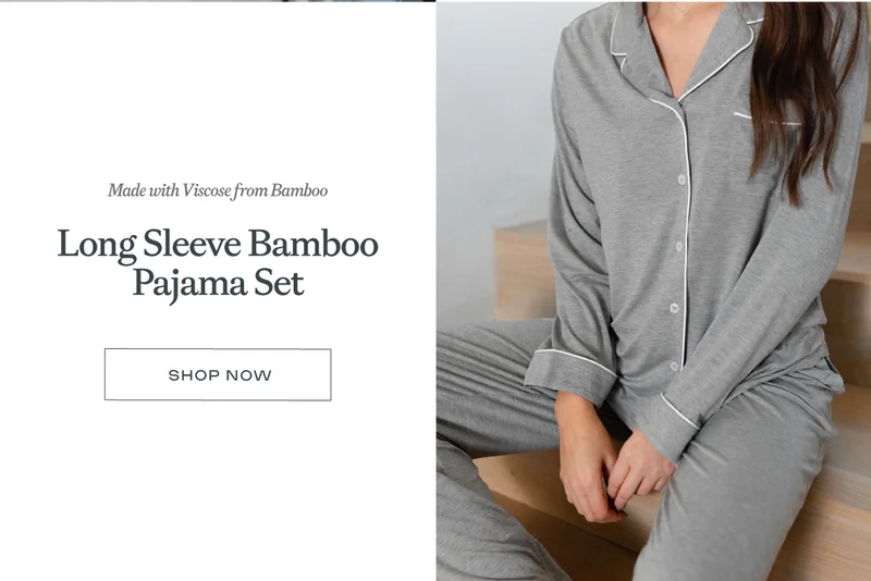 Long Sleeve Bamboo PJ Set - shop now!