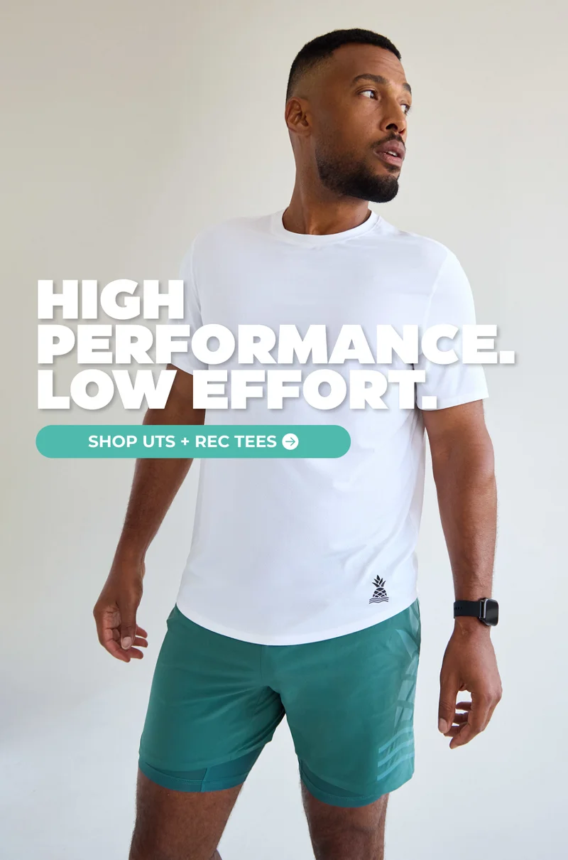 HIGH PERFORMANCE. LOW EFFORT. Shop UTS & Rec Tees