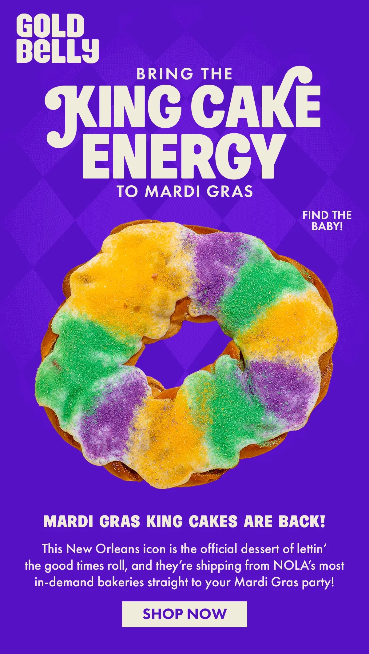King Cakes are BACK
