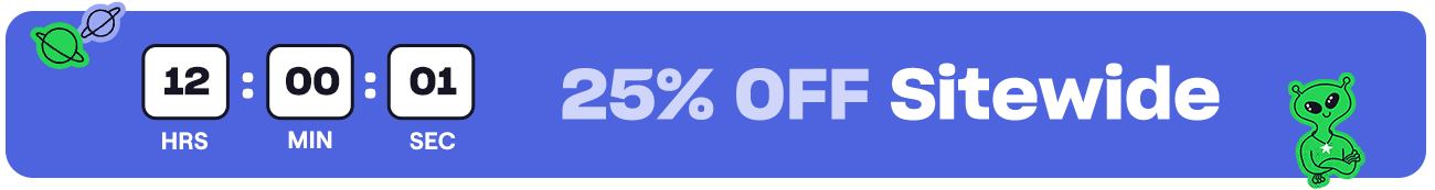 25% Off Sitewide