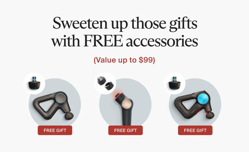 Sweeten up those gifts with FREE accessories