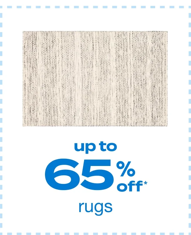 Up to 65% Off Rugs - Shop Now!