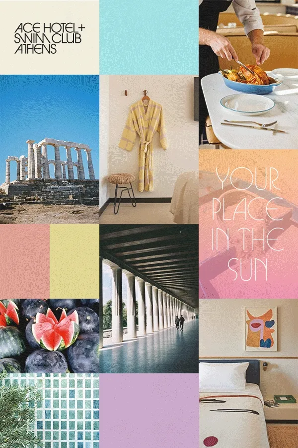 Header image animated GIF for Ace Hotel Athens
