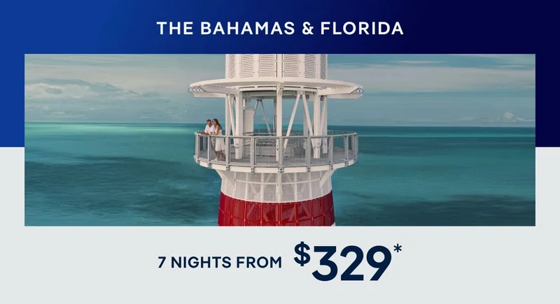 The Bahamas & Florida – 7+ Nights – Click to View Cruises & Book Now