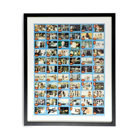 1977 Topps Star Wars Series 1 Uncut Trading Card Sheet