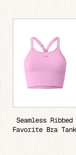 Seamless Ribbed Favorite Bra Tank