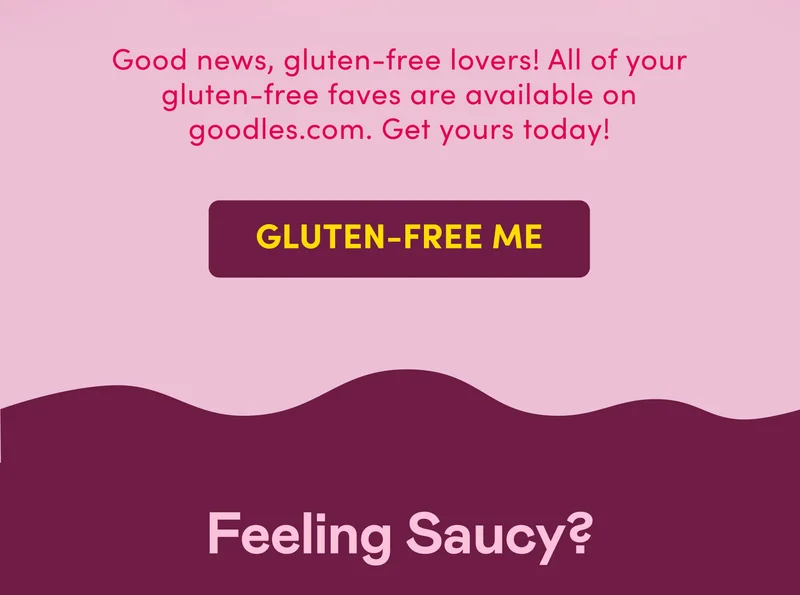 Good news, gluten-free lovers! All of your gluten-free faves are available on goodles.com. Get yours today!