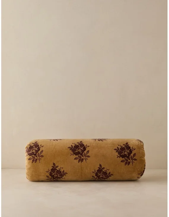 Montreal Velvet Pillow-Sand / Bolster / With Insert