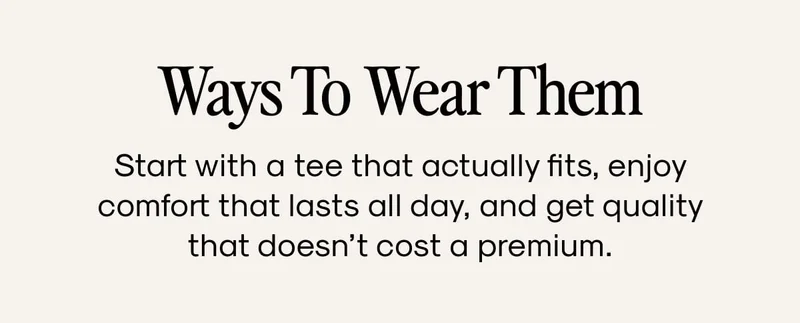 Ways To Wear Them