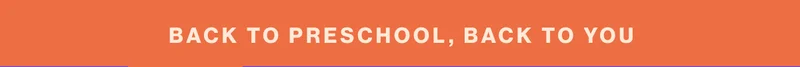 Back to Preschool, Back to You