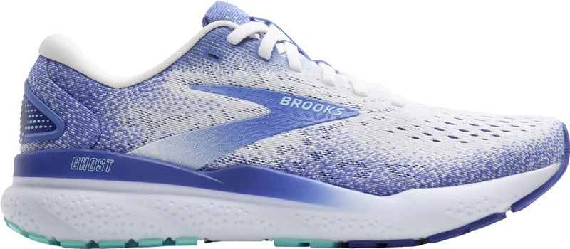 Brooks,  White - Amparo Blue - Limpet Shell / 8