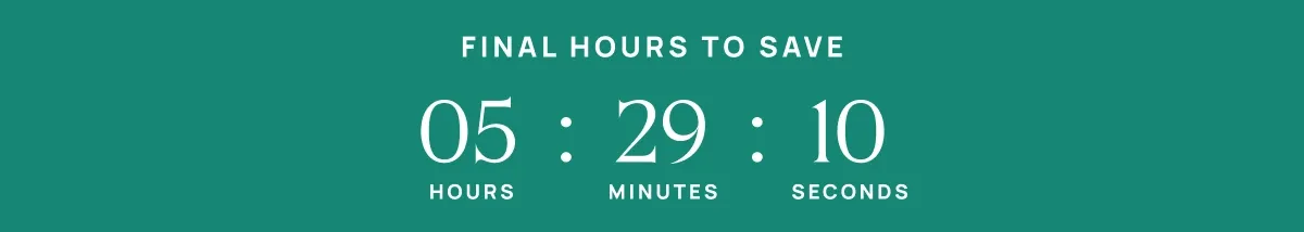 Final Hours to Save