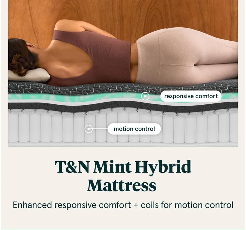 T&N Mint Hybrid Mattress | Shop Now