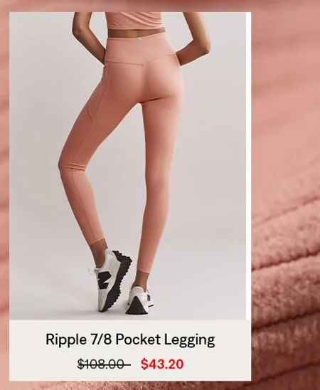 Ripple 7/8 Pocket Legging