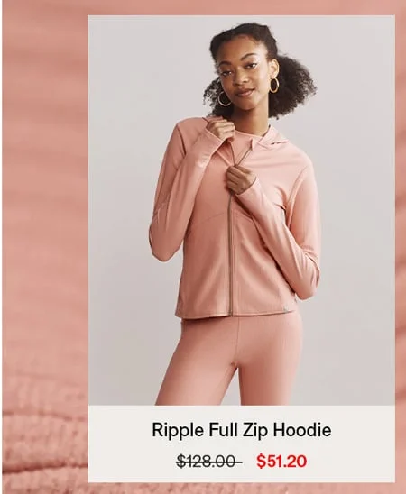 Ripple Full Zip Hoodie