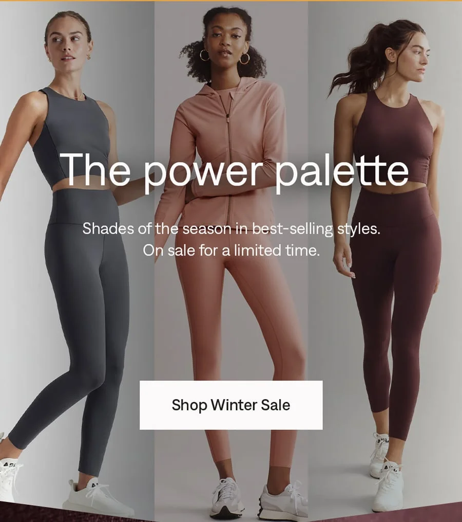 The power palette: Shop Winter Sale