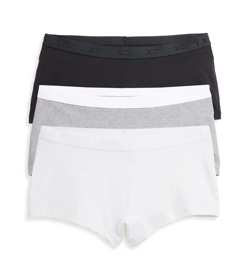 Image of Lightweight Boy Shorts 3-Pack - Neutral