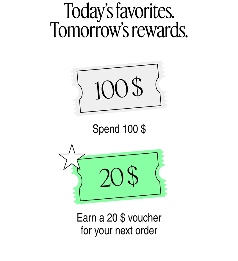 today's favorites tomorrow's rewards