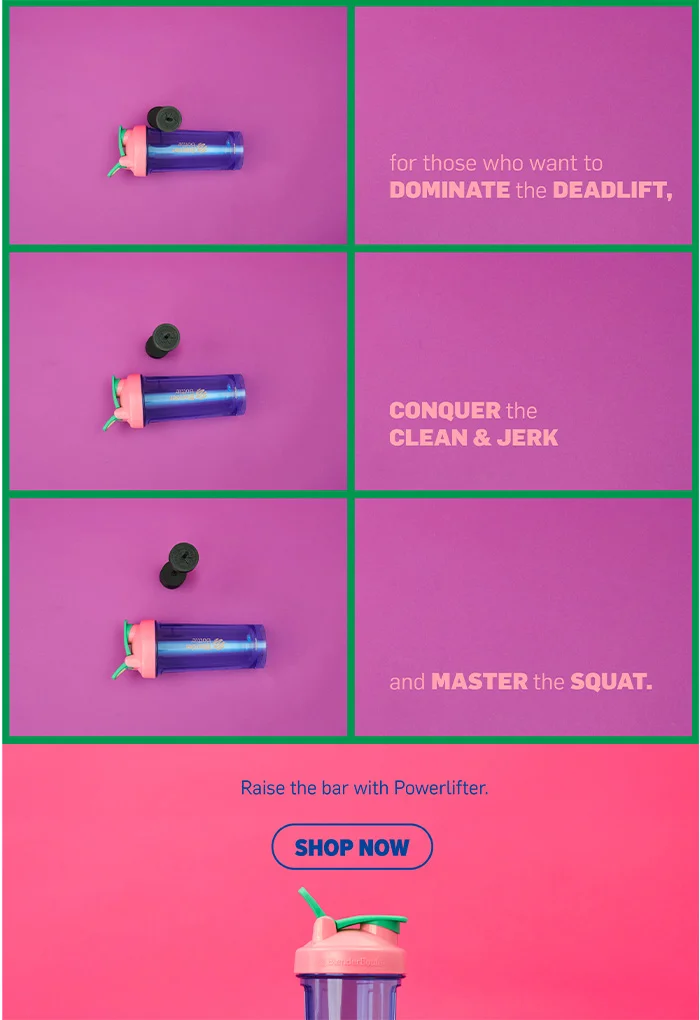 Raise the bar with Powerlifter - Shop Now