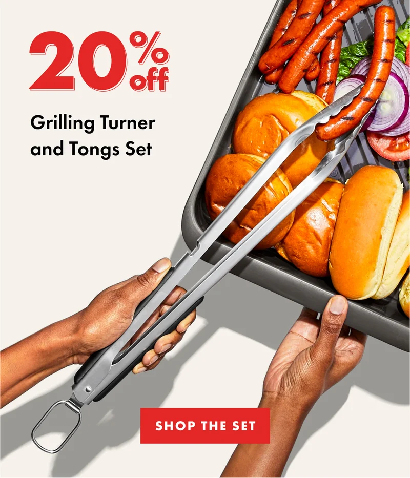 20% off Grilling Turner and Togs Set | SHOP THE SET
