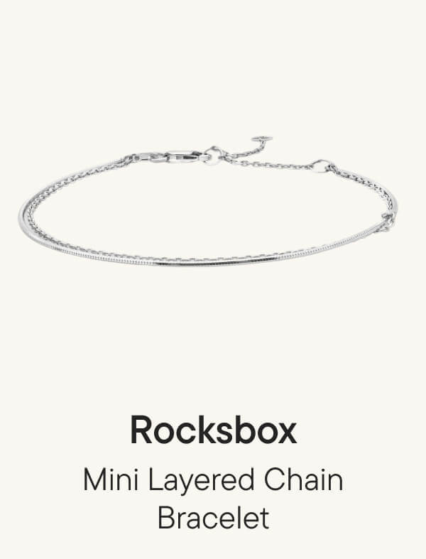 Mini Layered Chain Bracelet