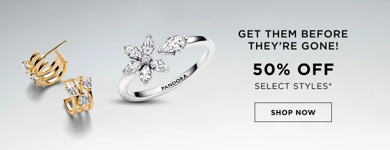 50% off select styles